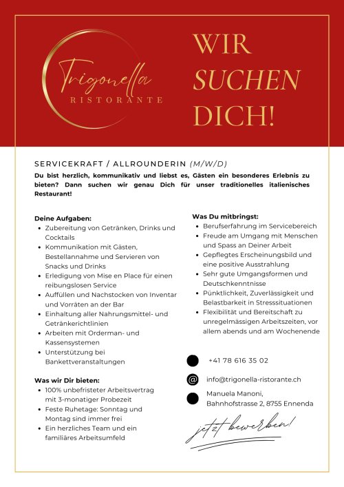 Inserat Trigonella